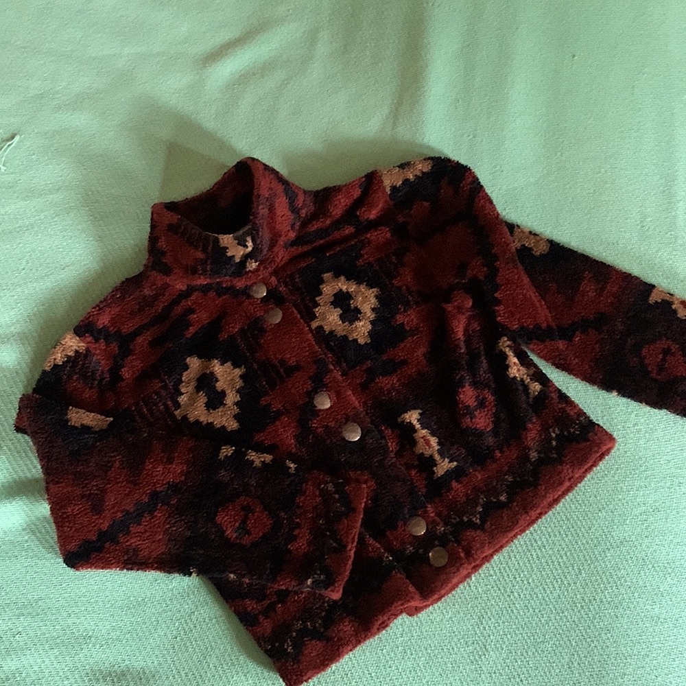 COUNTRY Clothing Company - Women fleece sweater jacket size LG